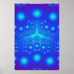 Poster: Explosiones azules del fractal