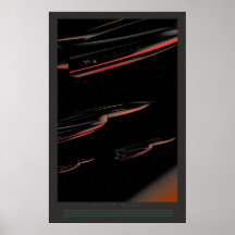Poster extranjero del arte de historia de la flota