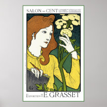 Poster francés de Nouveau del arte: Centavo del DE