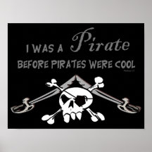 Poster fresco del pirata