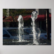 Poster: Fuente de agua, White Plains, NY