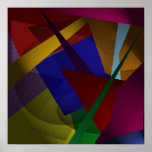 Poster geométrico del arte