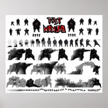 Poster gordo de Ninja