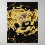 Poster gótico de la muñeca