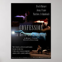 Poster grande "de la confesión… (una cosa)