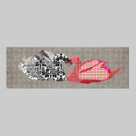 Poster gris del arte del amor ostentoso de los cis posters
