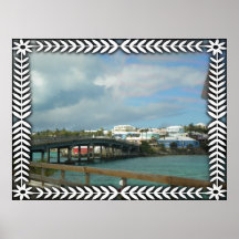 Poster hermoso de Bermudas