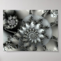 Poster hermoso del fractal