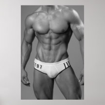 Poster Hunky del nadador