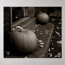 Poster/impresión de los pares de la calabaza de la