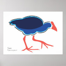 Poster/impresión de Pukeko