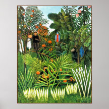 Poster/impresión: Paisaje exótico (Paysage Exotiqu