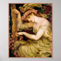 Poster/impresión:  Rossetti - encanto del mar