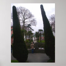 Poster inclinado de Portmeirion