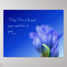 Poster inspirado de la actitud de la vida de la fl
