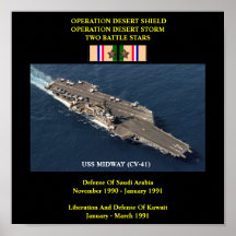 POSTER INTERMEDIARIO DE USS (CV 41)