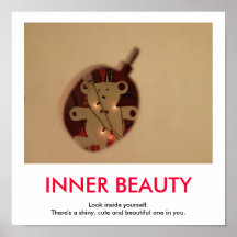 Poster INTERNO del demotivational de la BELLEZA