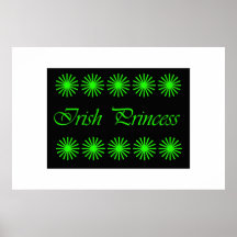 poster irlandés de la princesa