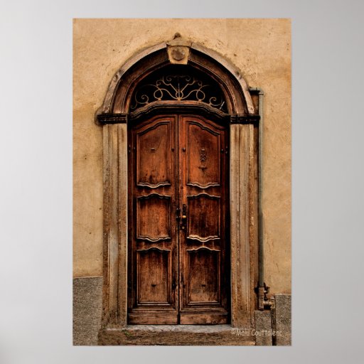 Poster italiano de la puerta