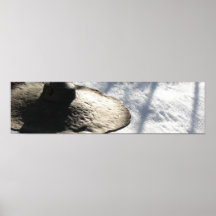 Poster ligero de la linterna de la nieve