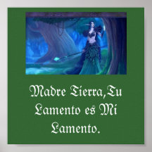 Poster Madre Tierra