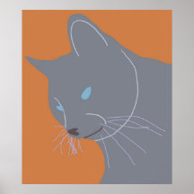 poster marrón del toothpick