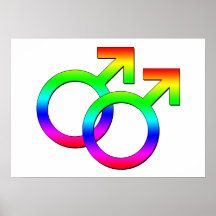 Poster masculino de dos muestras
