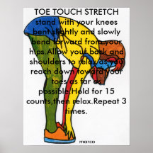 Poster máximo del estiramiento del tacto del dedo 
