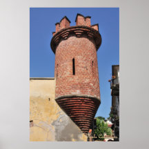 Poster medieval de la torre