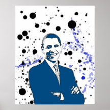 Poster moderno 1 de Obama