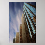 Poster moderno del edificio, Nueva York