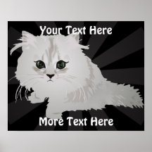 Poster mullido del gatito