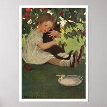 Poster o impresión del ejemplo de los niños del vi