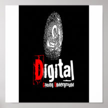 Poster oficial del negro de DigitalGU