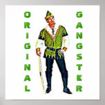Poster original del gángster de Robin Hood