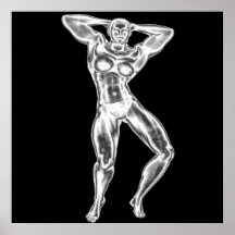 Poster para mujer del Bodybuilding