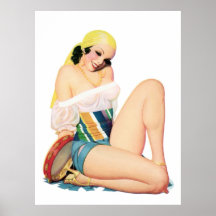 Poster Pin-Para arriba