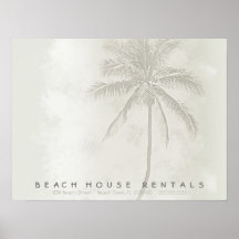Poster promocional de las palmas tropicales