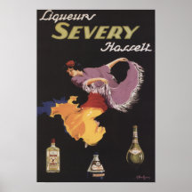 Poster promocional de Severy Hasselt de los licore