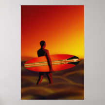 Poster que practica surf de la persona que practic