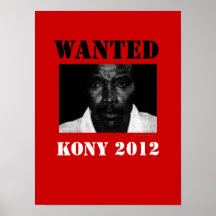 Poster querido 2012 de Kony
