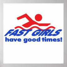 Poster rápido de los chicas