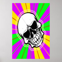 POSTER RETRO DEL CRÁNEO