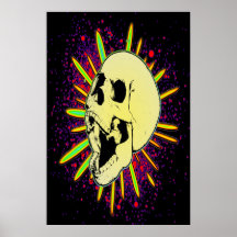 POSTER RETRO DEL CRÁNEO
