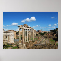 Poster romano del foro