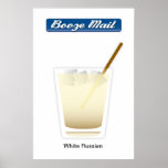 Poster ruso blanco