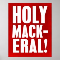 Poster SANTO de la cita de MACKERAL Mickeyism posters