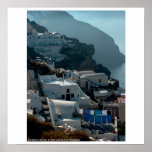 Póster Santorini Grecia 001 Poster
