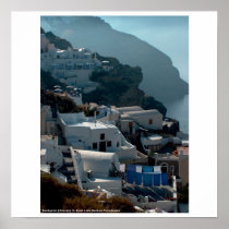 Póster Santorini Grecia 001 posters