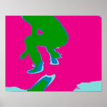 Póster Skater pop especie Poster